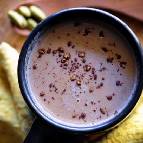 Hot Cardamom Tahini Cacao