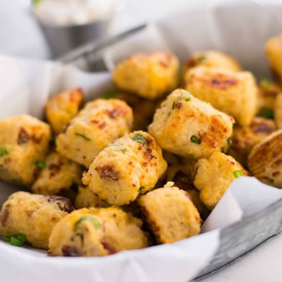Loaded Cauliflower Tots