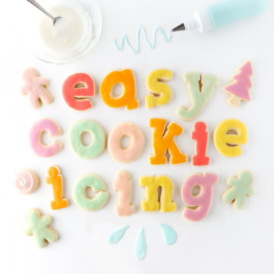 Easy Sugar Cookie Icing
