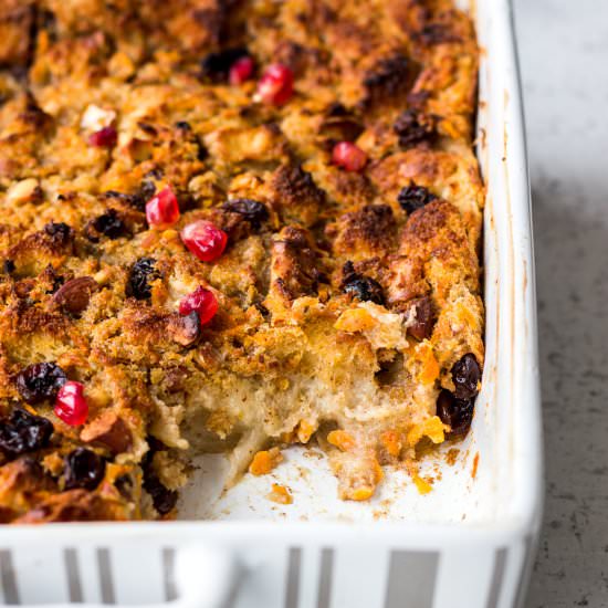 Vegan Bread Pudding