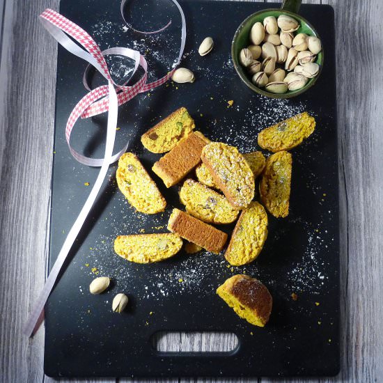 Spelt Saffron & Pistachio Scorpor