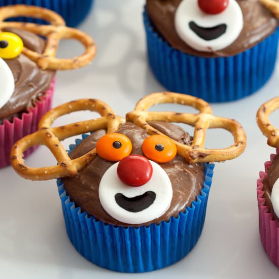 Reindeer Cupcakes