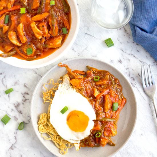 American Chopsuey Indian style