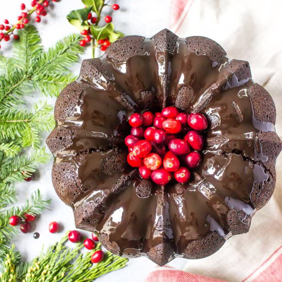 Chocolate Zucchini Bundt Cake