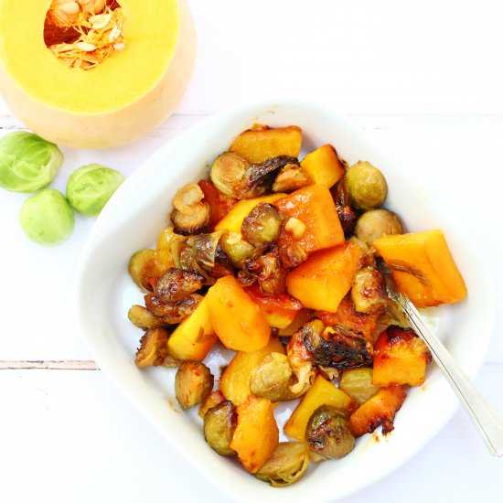 Honey Mustard Sprouts & Squash