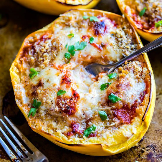 Spaghetti Squash Parmesan