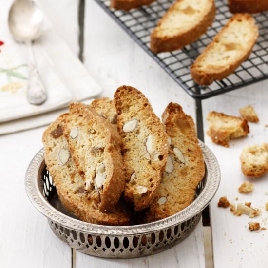Orange, Almond and Ginger Cantuccin