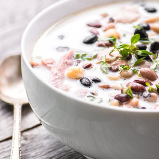 Ham and Bean Broth