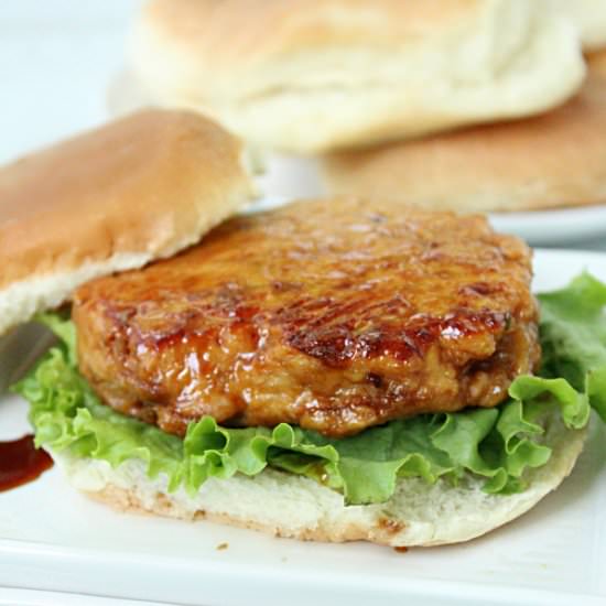 Chicken Teriyaki Burgers