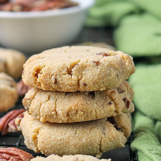 Paleo Butter Pecan Cookies