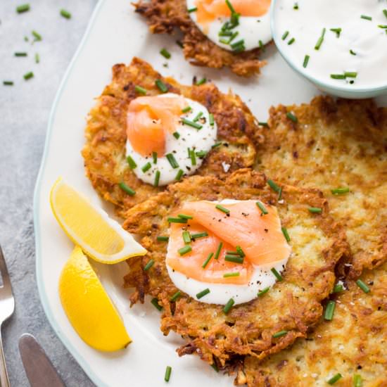 Crispy Potato Latkes