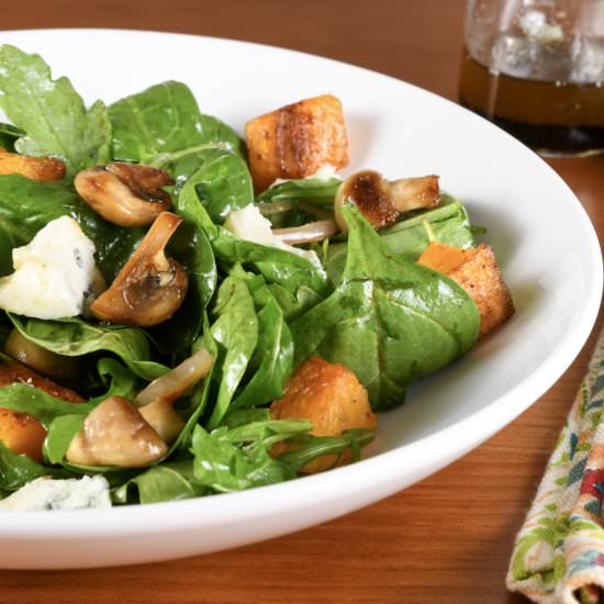 Warm Salad of Mushrooms
