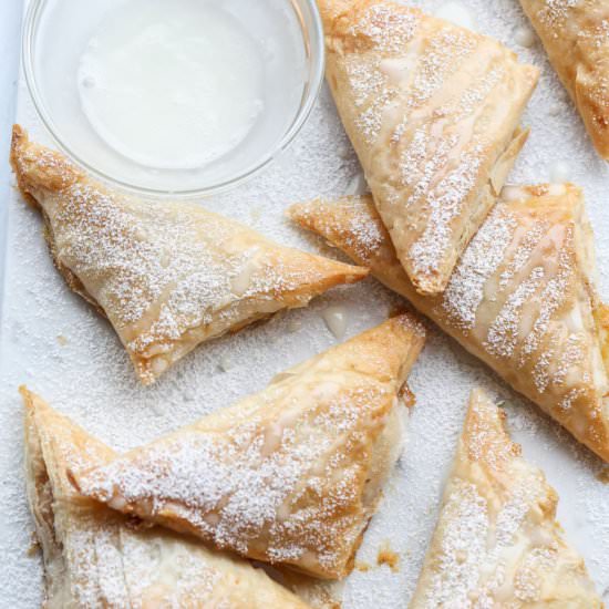 Pumpkin Phyllo Turnovers