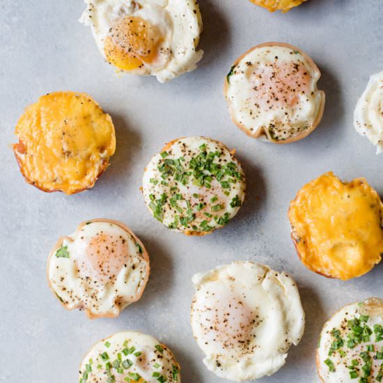 Meal Prep Breakfast Egg Cups: 4 Way