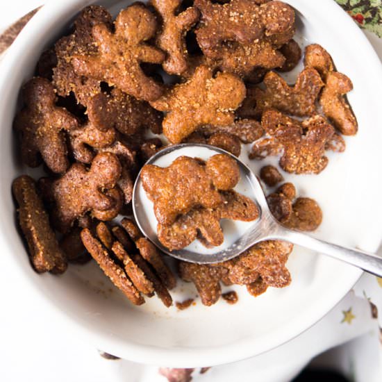 GF & Keto Gingerbread Cereal