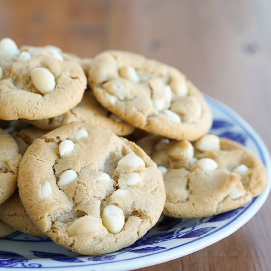 White Chocolate Macadamia Cookies