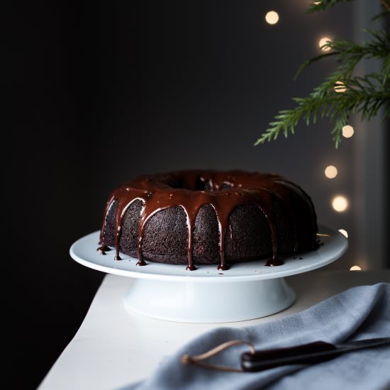 Chocolate Holiday Bundt Cake
