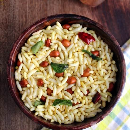 Masala Pori / Spicy Puffed Rice