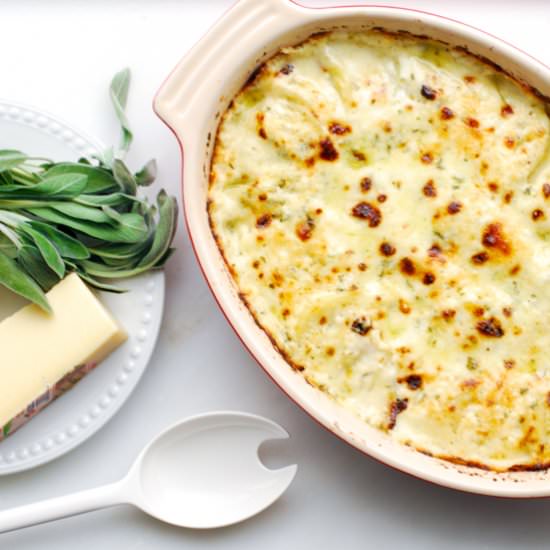 Gruyere & Sage Potatoes