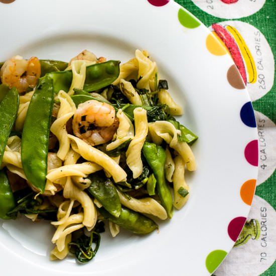 Pasta Primavera with Shrimp