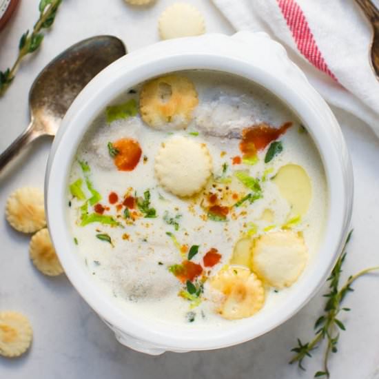 Classic Oyster Stew