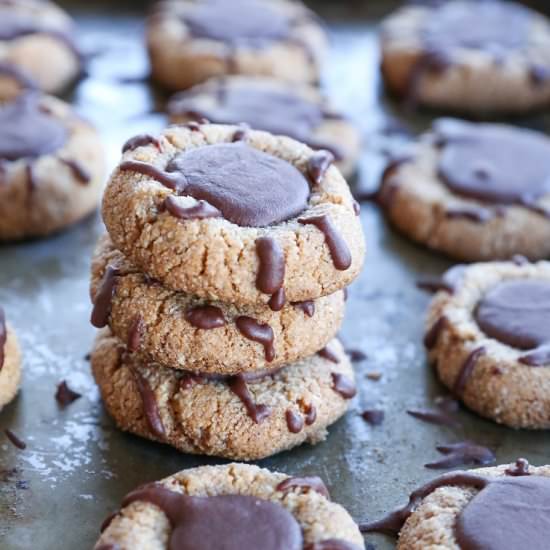 Paleo Chocolate Thumbprints