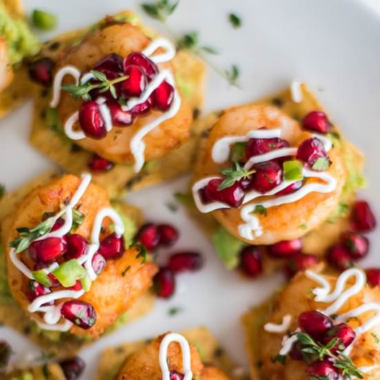 Mini Shrimp Tostadas