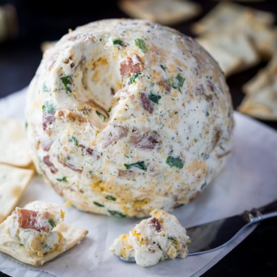 Bacon Ranch Cheddar Cheeseball