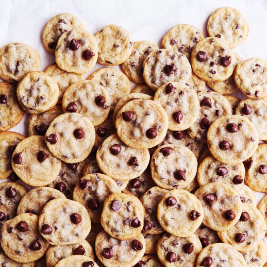 Mini Chocolate Chip Cookies