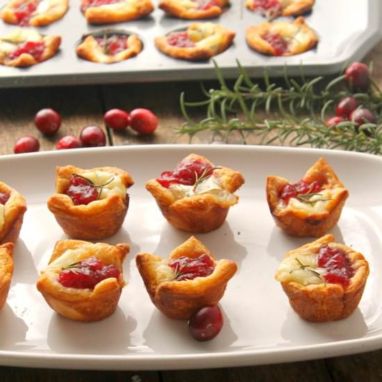 Cranberry Brie Bites