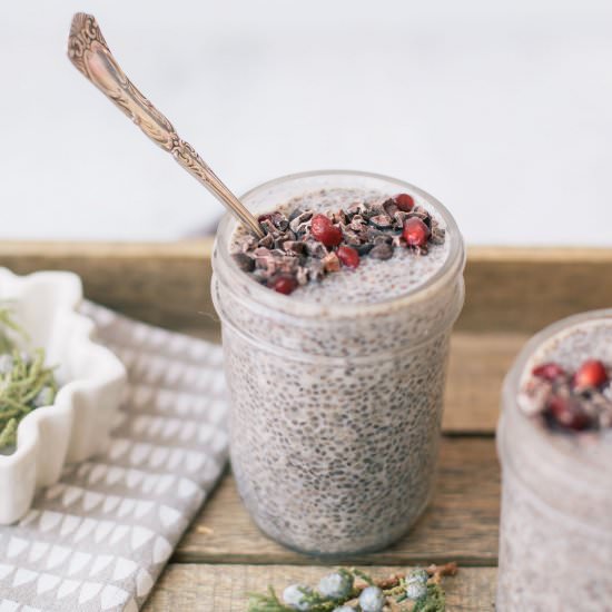 Chai Spiced Chia Pudding