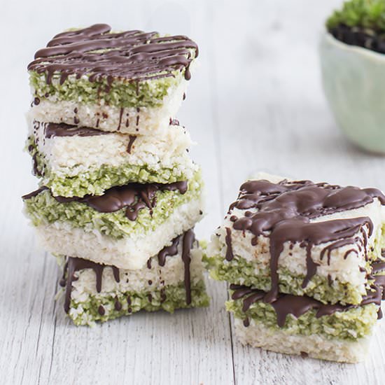 Matcha Coconut Bounty Bites
