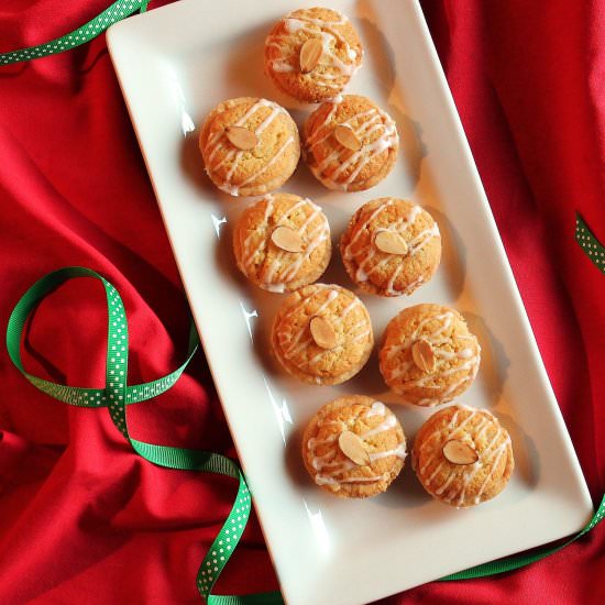 Cranberry Bakewell Mini Tarts
