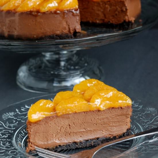 Chocolate Orange Cheesecake