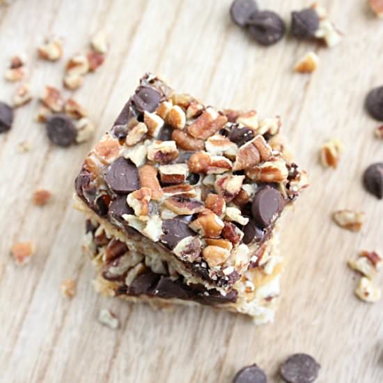 Gooey Turtle Bars