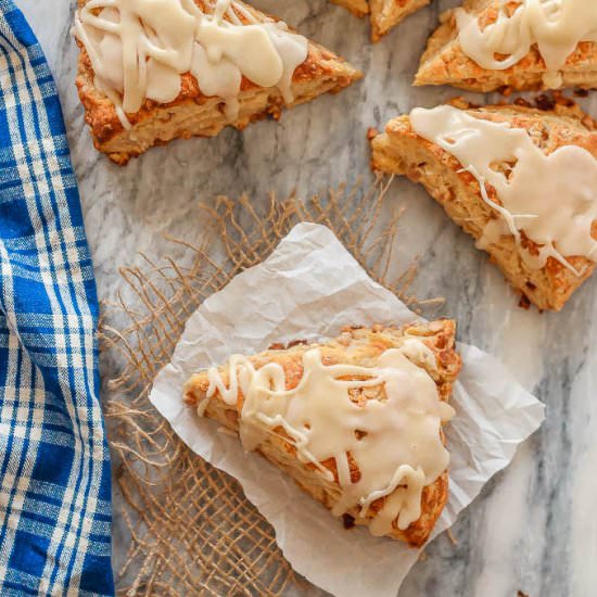 Apple Cinnamon Scones