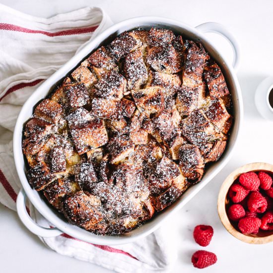 Challah French Toast Casserole