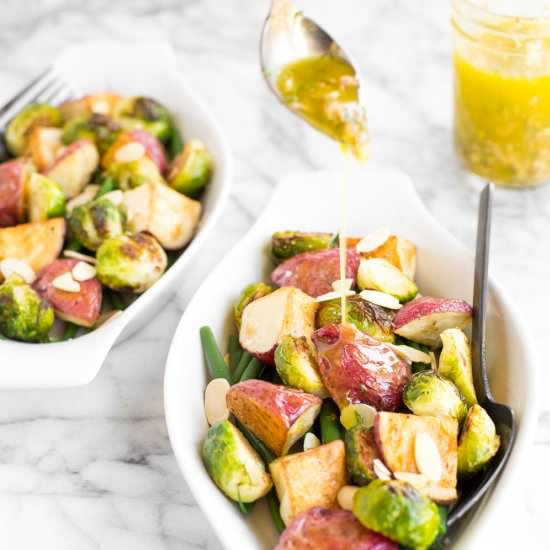 Roasted Brussels Sprouts Salad