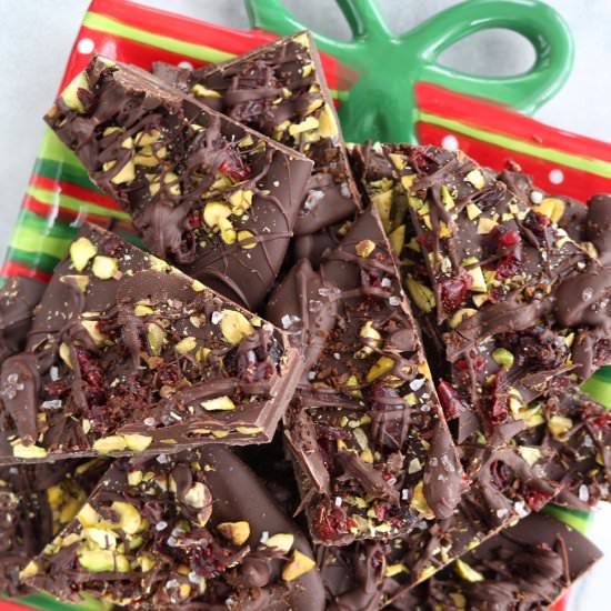 Dark Chocolate Pistachio Cranberry