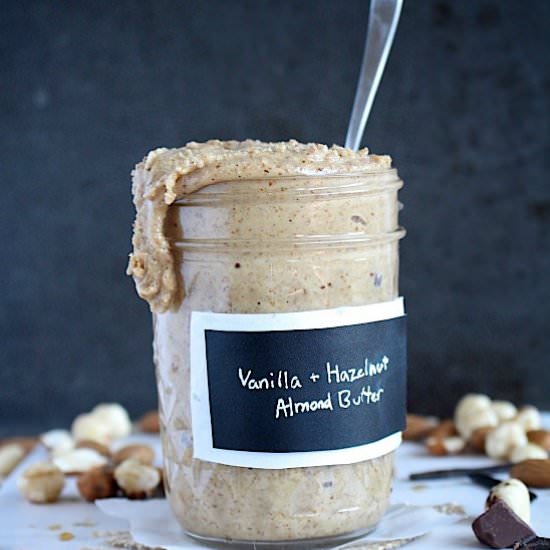Vanilla Hazelnut Almond Butter