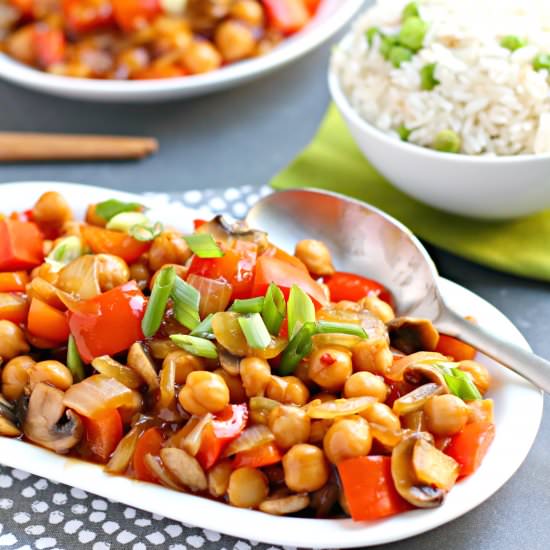 Chickpea Stir Fry