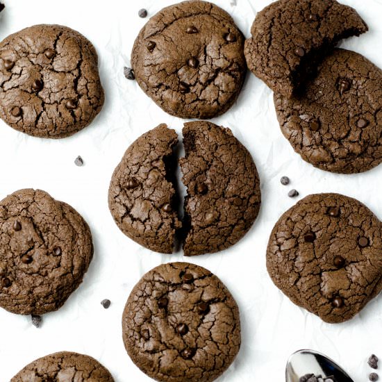 Gluten Free Double Chocolate Cookie