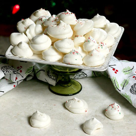 Vegan Meringue Cookies