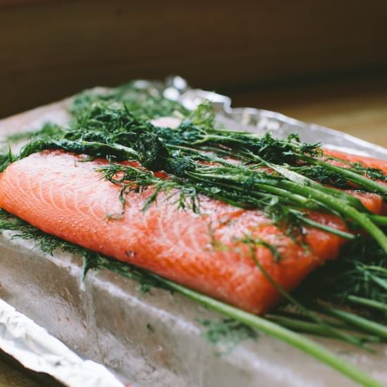 Homemade Gravlax