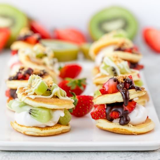 Fruity S’mores Blinis