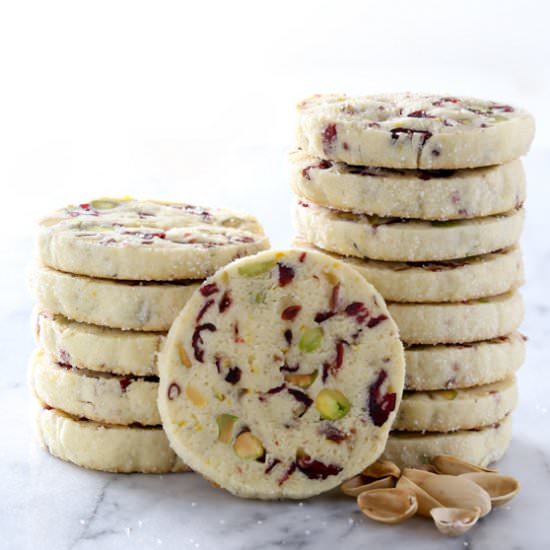 cranberry pistachio cookies