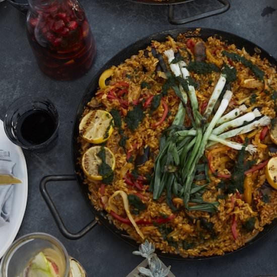 Vegetarian Paella