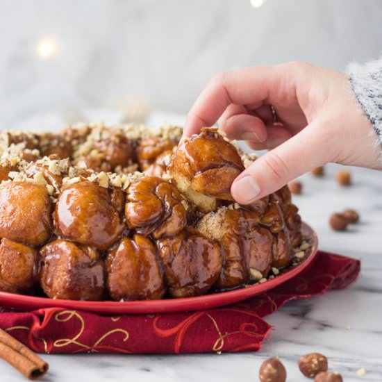 Hazelnut Monkey Bread