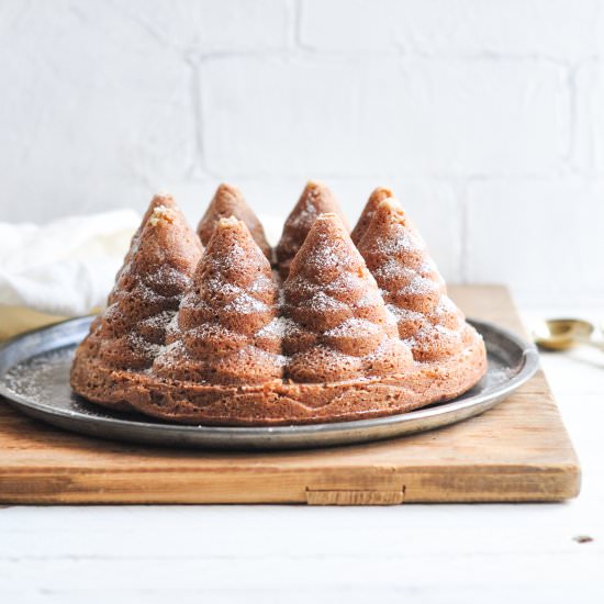 Gingerbread Christmas Tree Bundt