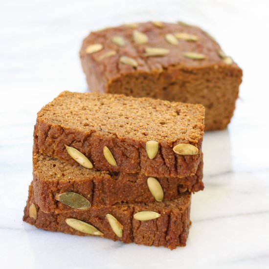 Paleo Pumpkin Bread